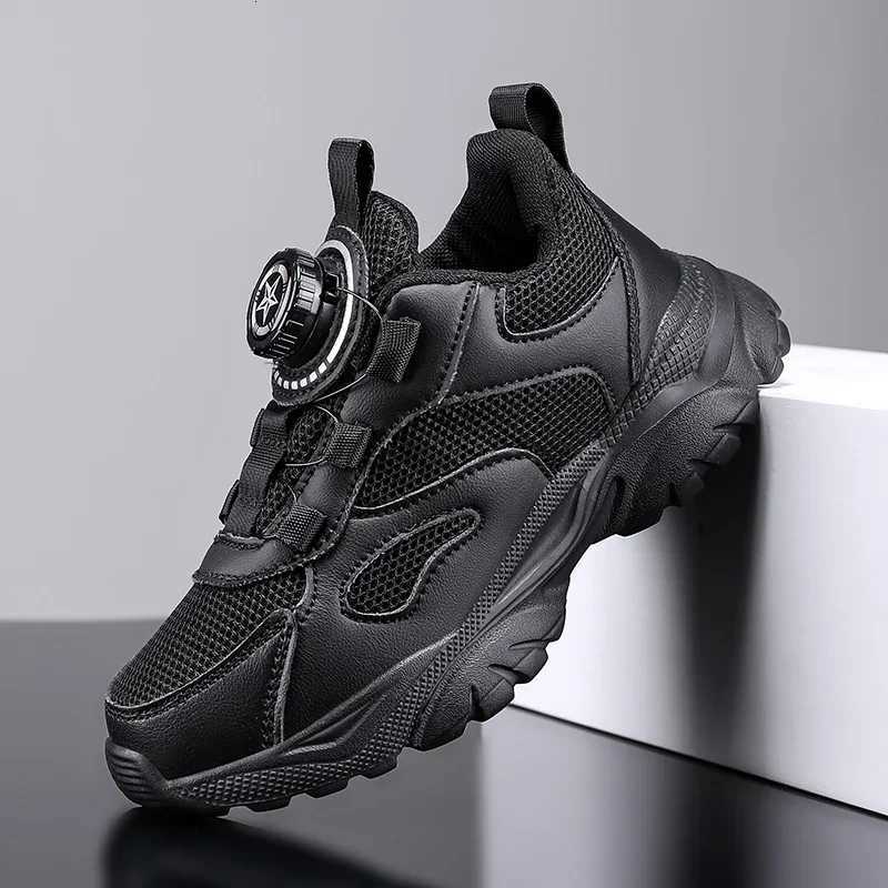 New Style Kids Mesh Shoes Boys Breathable Sports Shoes Girls Fashion Casual Shoes Non-Slip Sneakers Children Light Running Shoes M250812