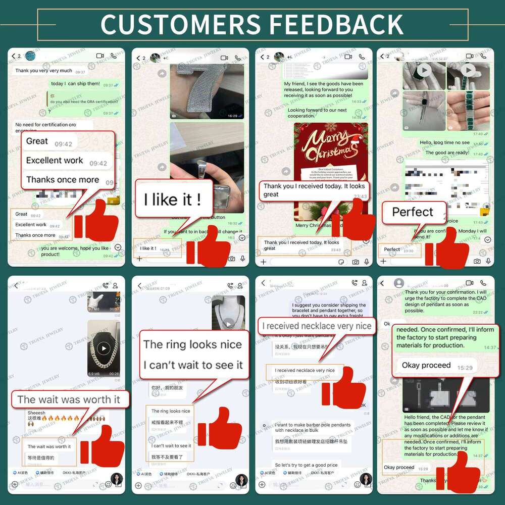 Loose Men's Gra Mossanite Jewelry Pure Sier A-Z Initial Moissanite Iced Hip Hop Necklace Pendant