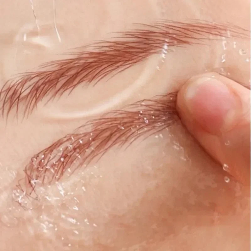 3D Dye Eyebrow Pencil Hairline -smudge Waterproof Lasting Black Brown Brows Large Brush Natural Wild Eyebrow Enhancers Cream 250809