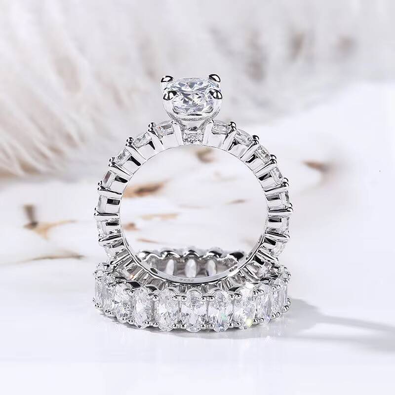 IGI GIA Certified HPHT CVD Lab Grown Oval Cut Diamond Carats 18K Real Gold Jewelry Engagement Wedding Ring for Women Man