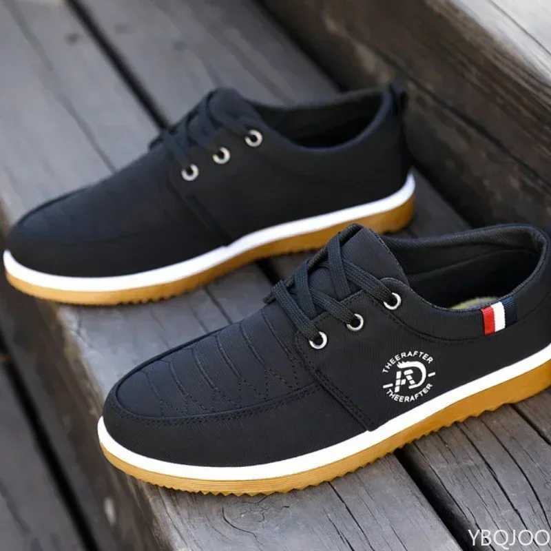Man Canvas Shoes Fashion Platform Sneakers for Men Casual Walking Breathable Shoes Male Loafers Mens Shoes 2025 Z250812