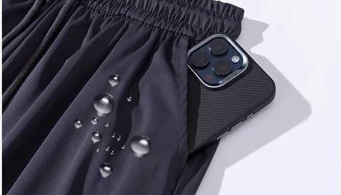 Highly Elastic Mens Summer Ice Silk Pants Thin Unisex Quick-dry Sports Trousers Blue and Black Casual Pant. W250812