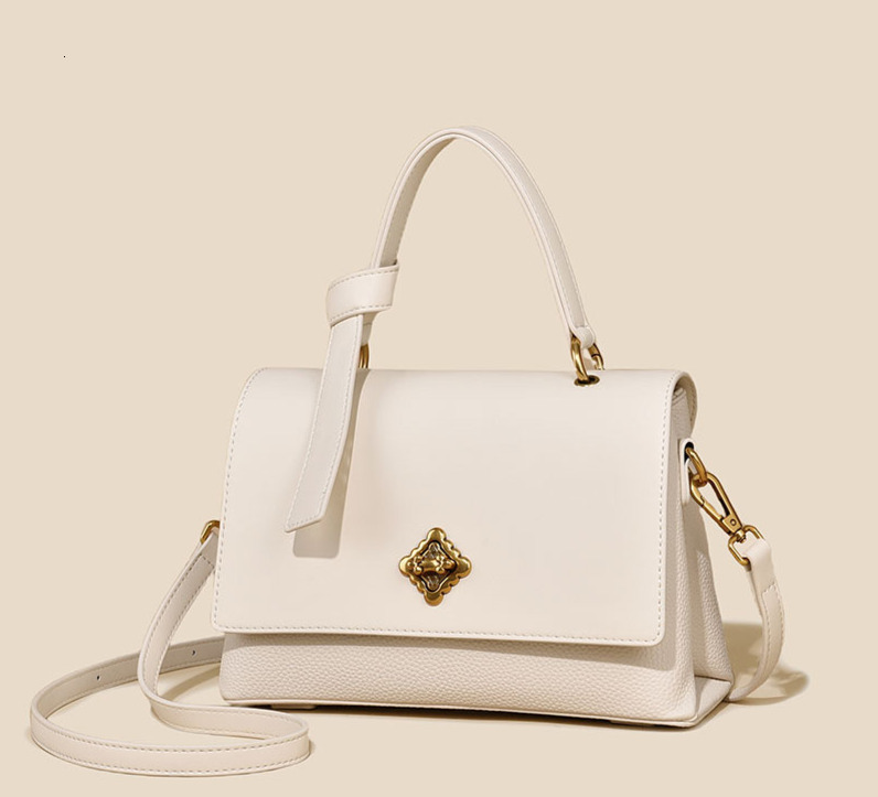 2025 bag Autumn New Women s Shoulder Bag Fashionable Handbag Light Luxury Bag Lock Style Simple Large Capacity Women s Crossbody women s Bag Autumn Ne