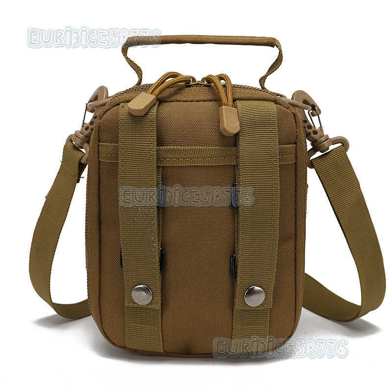 Outdoor Military Fan Camouflage Riding Mountaineering Light One Shoulder Messenger Bag Digital Storage Bag Waterproof One Shoulder Bag H250811