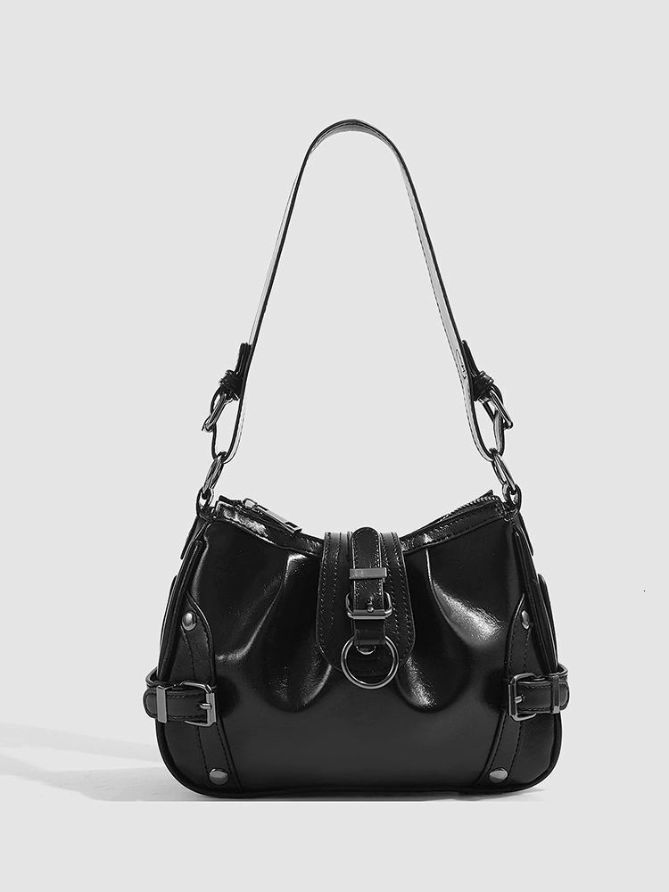 2025 Autumn New Women s bag Shoulder Bag New Oil Wax Leather Armpit Bag Spicy Girl Commuting Shoulder Bag Autumn New Designer Bag women s Women s Cros