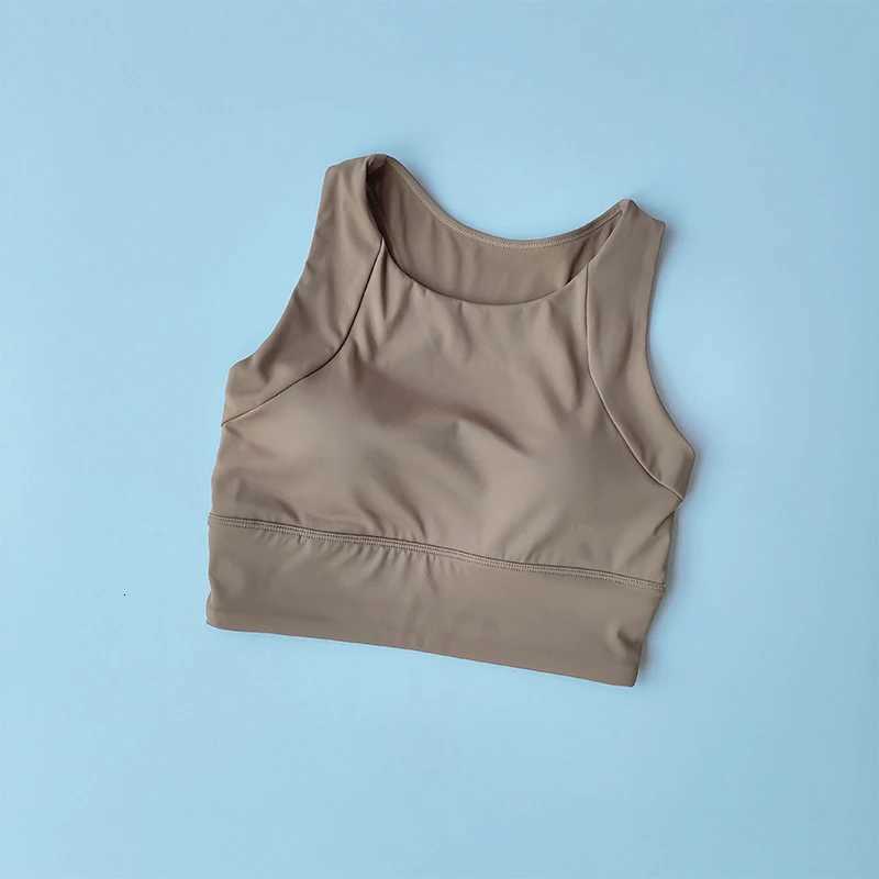 All-in-one Shock-proof Compact Sports Vest Running Breathable Full-cup Vest Gym Clothing Summer New Fitness Bra Z250812