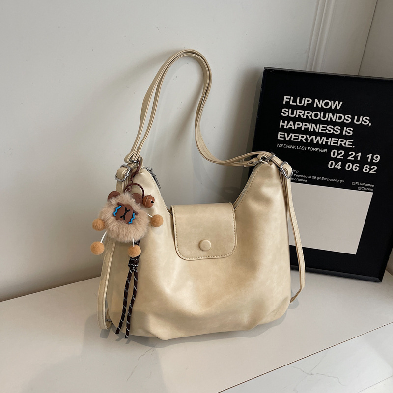 Designer Bag, Retro Style, Large Capacity, Luxury Bag, Women's 2025 Commuting Backpack, Single-shoulder Handbag, Crossbody Bag