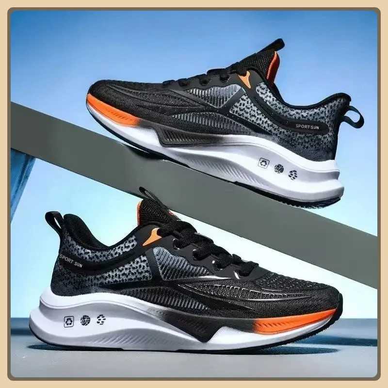 Running Walking Mens Shoes - Lace-up Lightweight Comfortable Breathable Tennis Sneakers Z250812