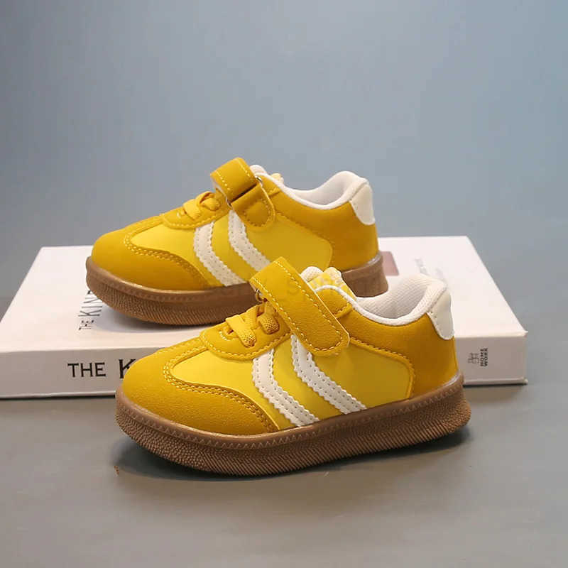 Kids Running Sneakers Shoes 2025 Autumn New Fashion Casual Walking Baby Boys Girls Breathable Soft Children Sport Shoes Size 21-30 T250812