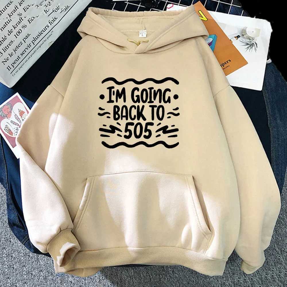 Im Goning Back To 505 Hoodie for Fans Mens Casual Long SLeeve Sweatshirts Harajuku Autumn Winter Hoodies Kpop Y250811