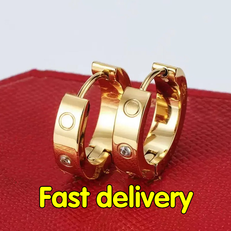 Earrings designer for women designer Earrings Style Extravagant Classic simple earring Steel High Quality Fashion Letter Gold Plated Earring Wedding Earrings