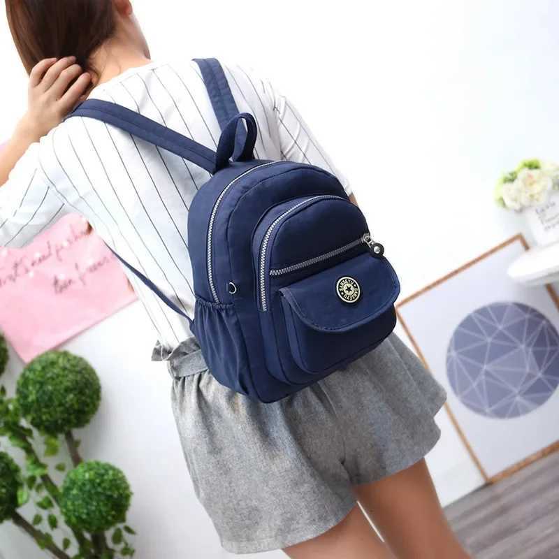 Female Backpack Women School Backpacks for Teenage Mochila Feminina Waterproof Nylon Bagpack Travel Bags Casual Sac dos Y250811