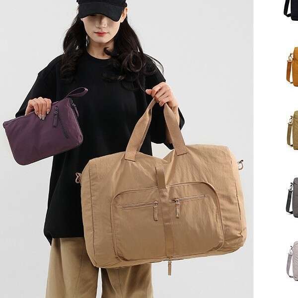 Handheld Short Travel Women Large Capacity Lightweight Crossbody Luggage for Boarding Business Trip Sports Gym Bag