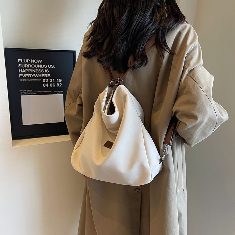 designer bag Luxury bag Student Class Nylon Bag for Women 2025 New Spring Large Capacity Backpack Commuter Single Shoulder Underarm Tote Bag