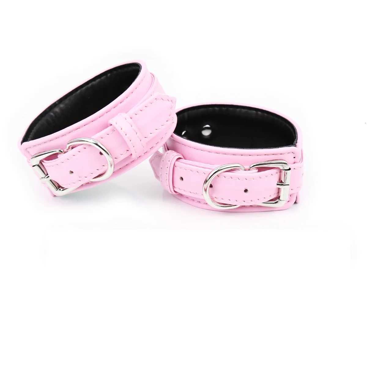 Puppy Play SM Bondage Kit Waistband Wrist Thigh Cuffs Cross Buckle Adult Games Restraints Handcuffs Leg Cuff Sex Toys XJ250813