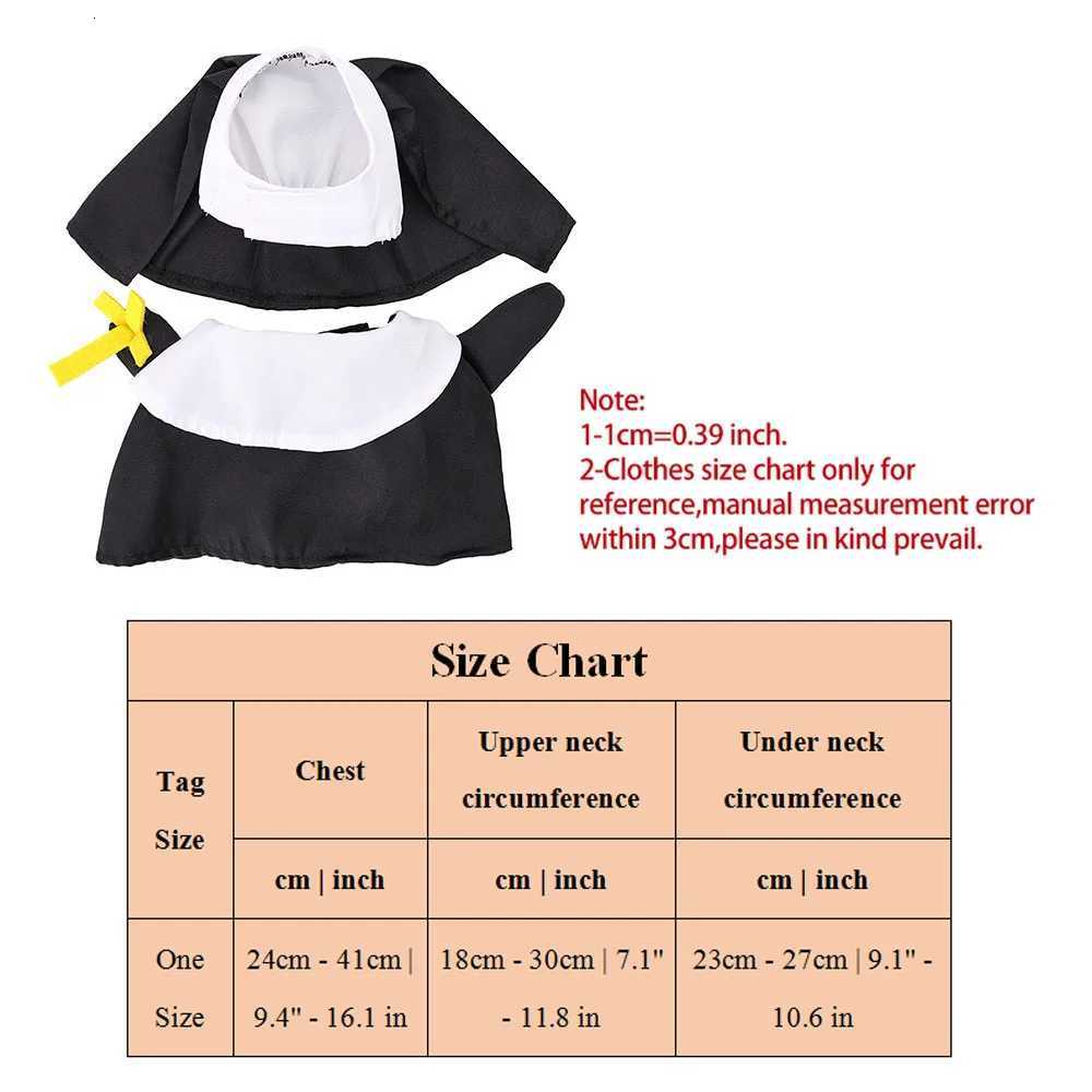 3D Halloween Dog Dress Up Clothes Pet Costume Set Dog Transformation Clothes Nun Style Cat Dress Cosplay Nun Headwear Dog Clothes XJ250813