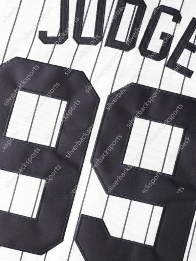 Hot Sale Custom 22 Soto 11 volpe jerseys Aaron Judge Jersey Derek Jeter Anthony Rizzo Gerrit Cole Gleyber Torres Game Limited Player Holmes DJ LeMahie