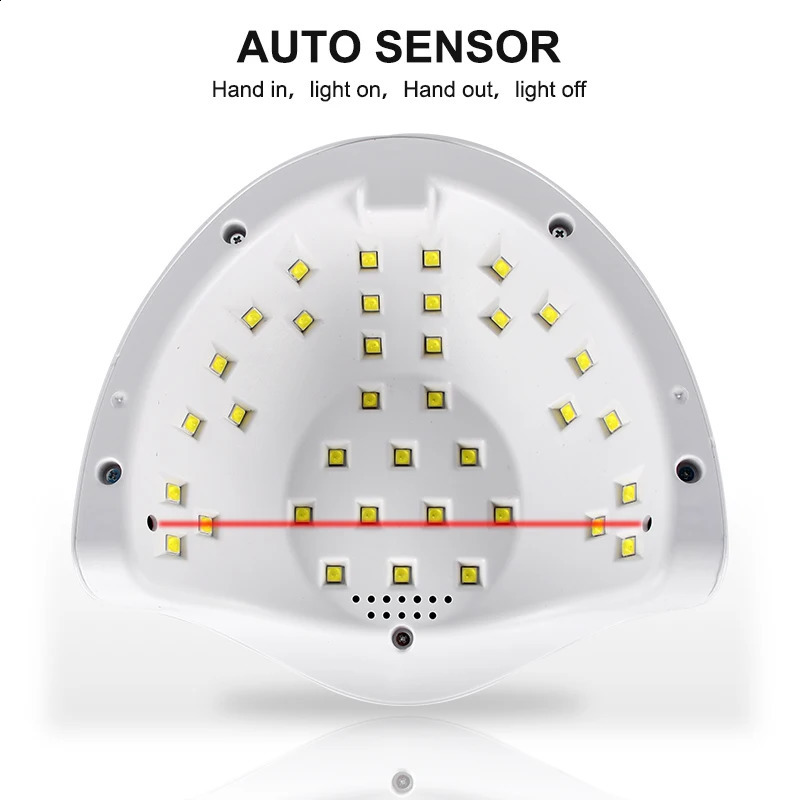 Sun X19 Max UV LED Nail Lamp For Fast Drying Gel Nail Polish 36LEDS Nail Dryer With Auto Sensor Professional Manicure Salon Tool 250807