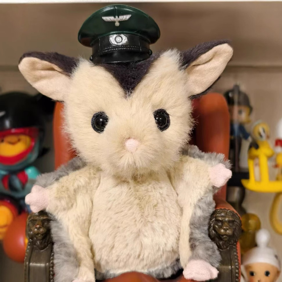 Dolls jellys Cat Lolly Sugar Glider Plush Children's plush toys flying squirrel Soft Toy sugar glider body pillow Soothing the Doll Gifts Y260128