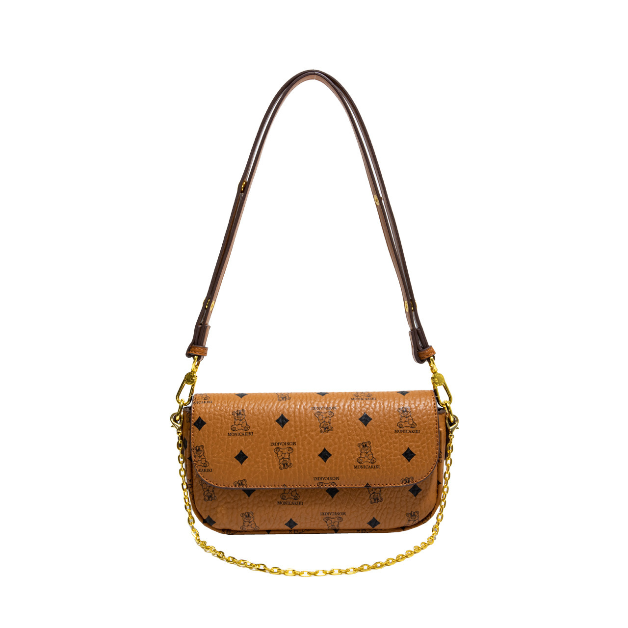 Free Shipping Printed Cute Folding Small Square Handbag 2025 New Women's Designer Armpit Bag Multifunctional Dinner Bag Money Bag Outdoor Vacatio