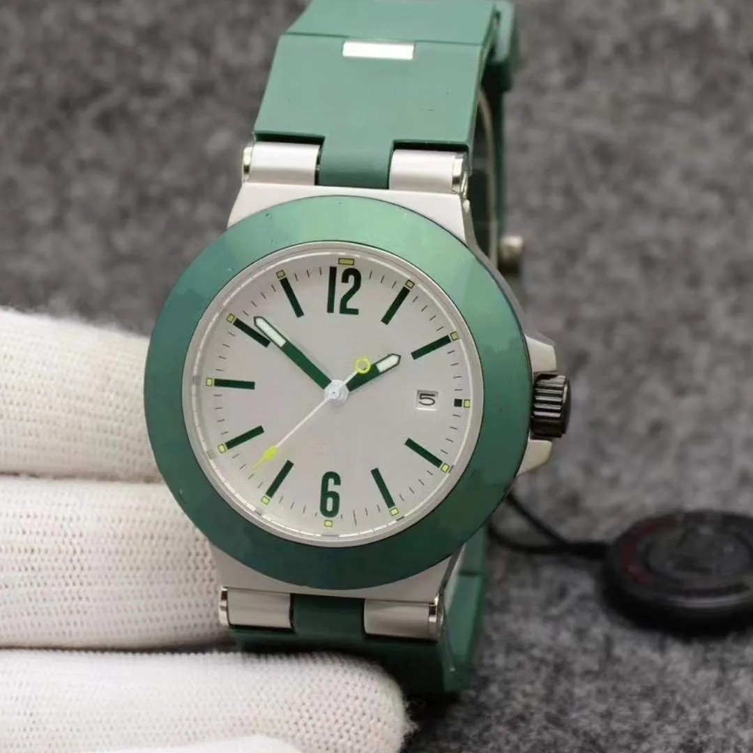 New Watches men luxury Aluminum watch 44mm automatic watch High quality wristwatch, ceramic bezel, sapphire glass AAA holiday gift