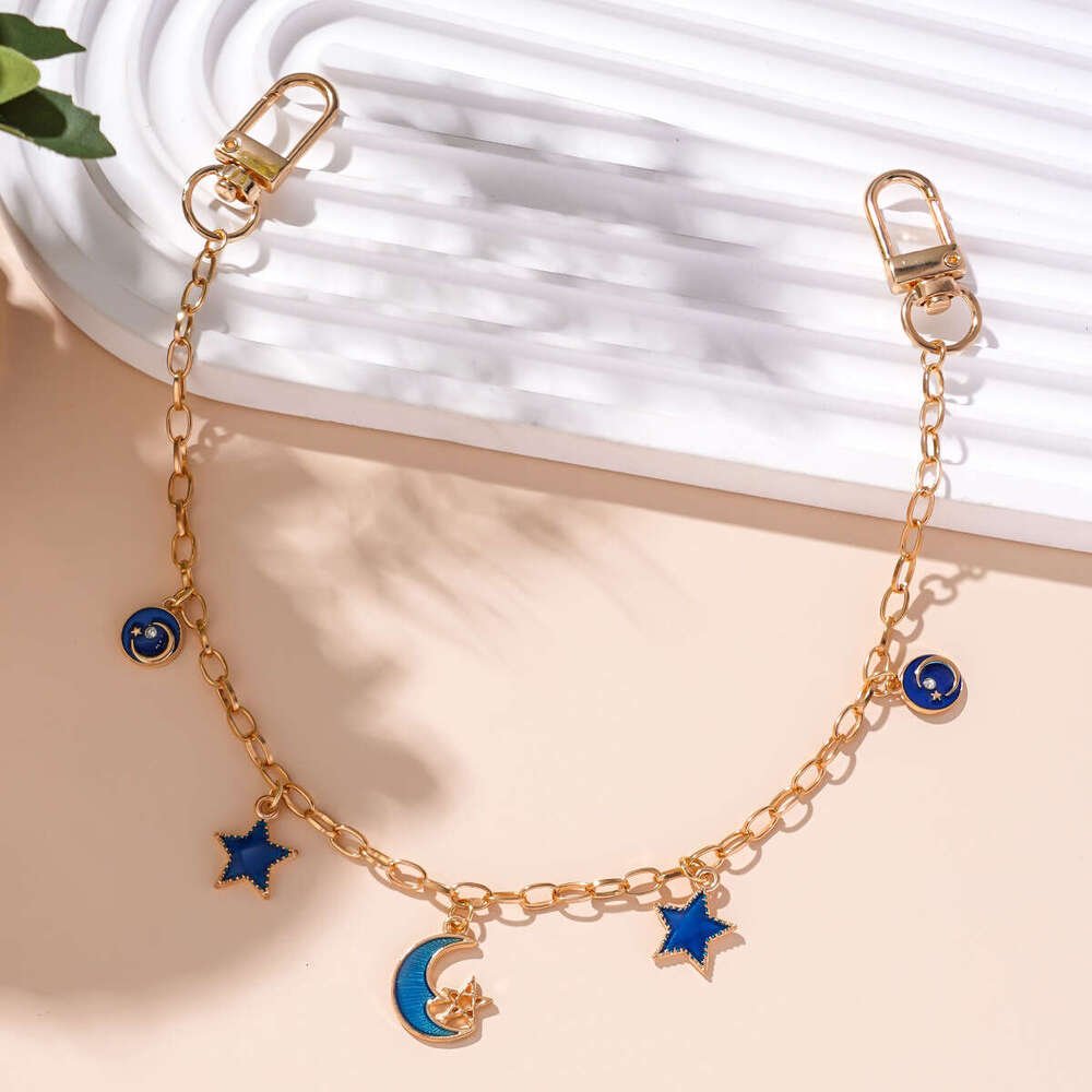 Hot Selling Metal Style Versatile Oil Drop Flower Pearl Wallet Crossbody Shoulder Bag Chain Pendant Accessory