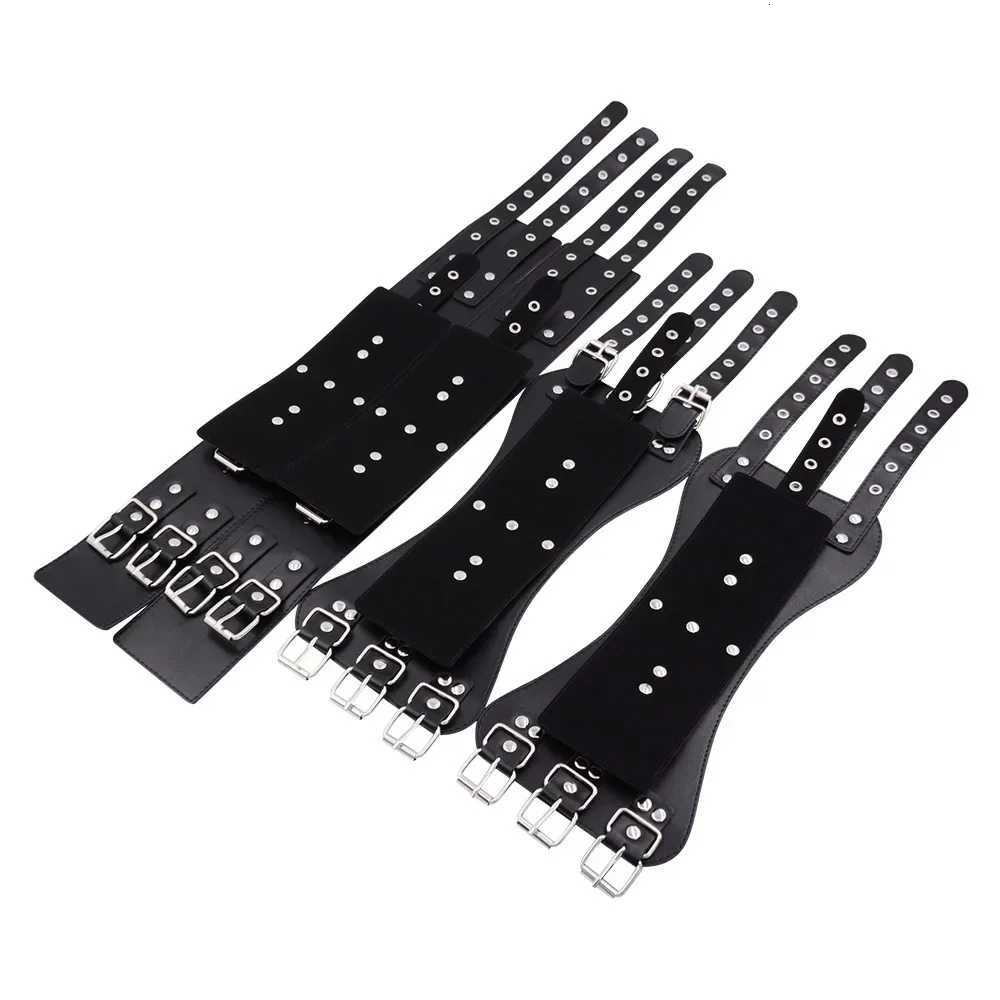 Sex Binding Suit SM Training Set Female Slave Binding Handcuffs Couple Adult Toys Adjustable Tight Binding Belt Handcuffs Set W250813