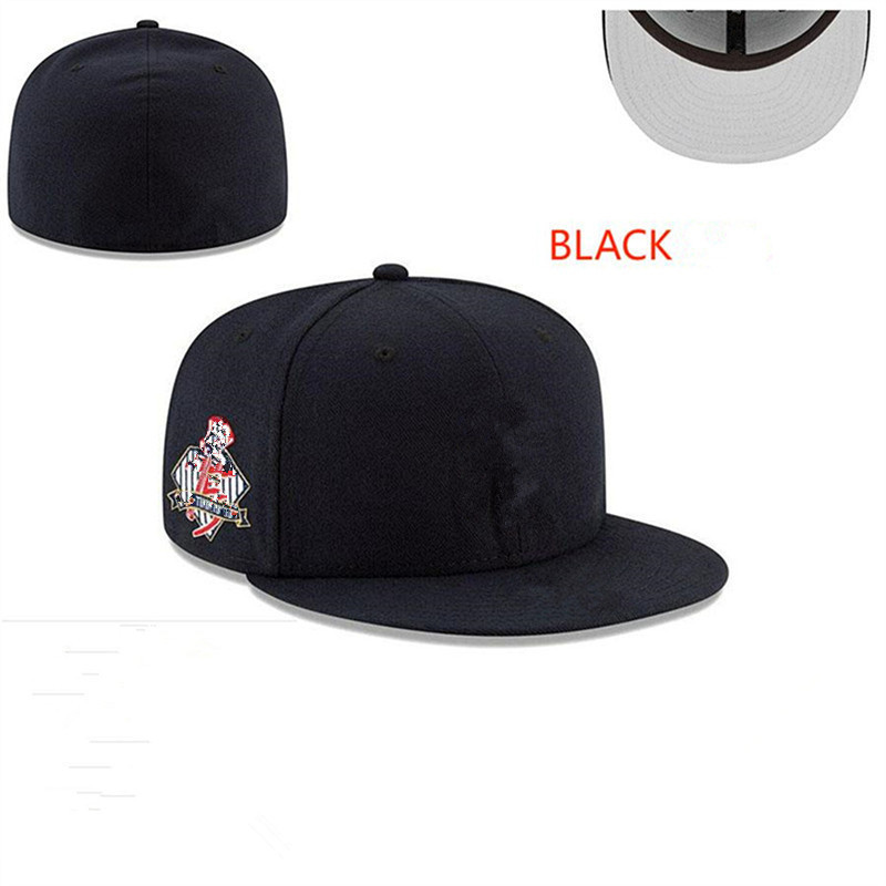 2025 New Fitted Designer Size Baseball Football Flat Casual Caps Letter Embroidery Cotton All Teams Sport World Patched Full Closed Hats Mix Order Siz