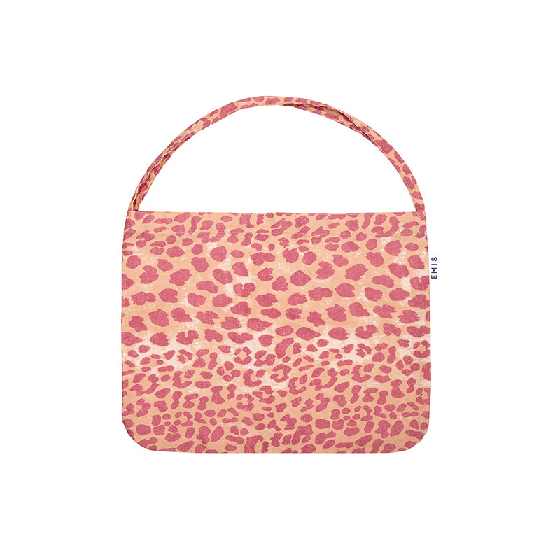 2025 New Designer Leopard Canvas Shoulder Bag Fashion Multi functional Women's Underarm Bag