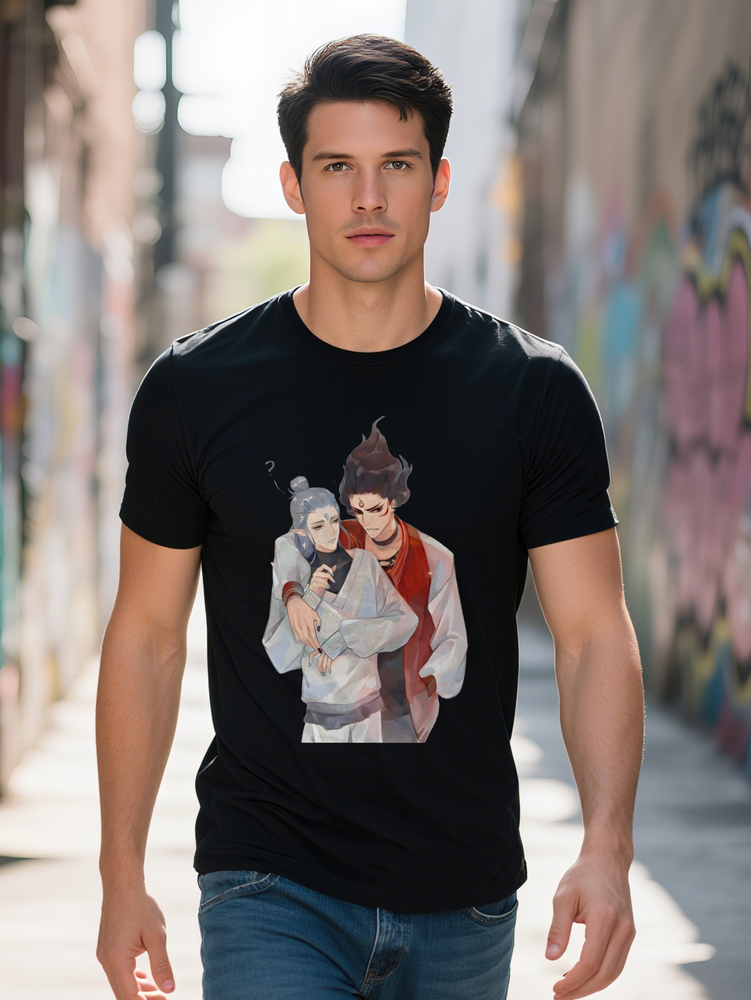 Men S Casual Crew Neck T Shirt Knit Fabric gsm Slight Stretch Regular Fit Summer Print Top Perfect Gift for