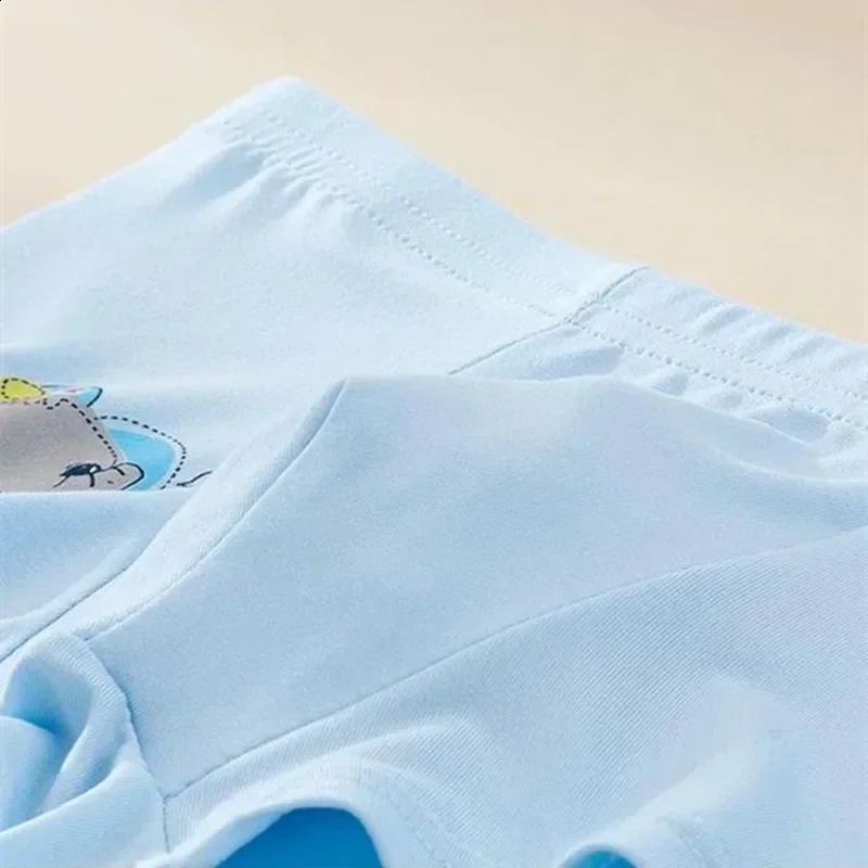 10PC Boys Girls Underwear Kids Milk Silk Boxer Cute Cartoon Training Boyshorts for Toddler Size 112 Years 250812