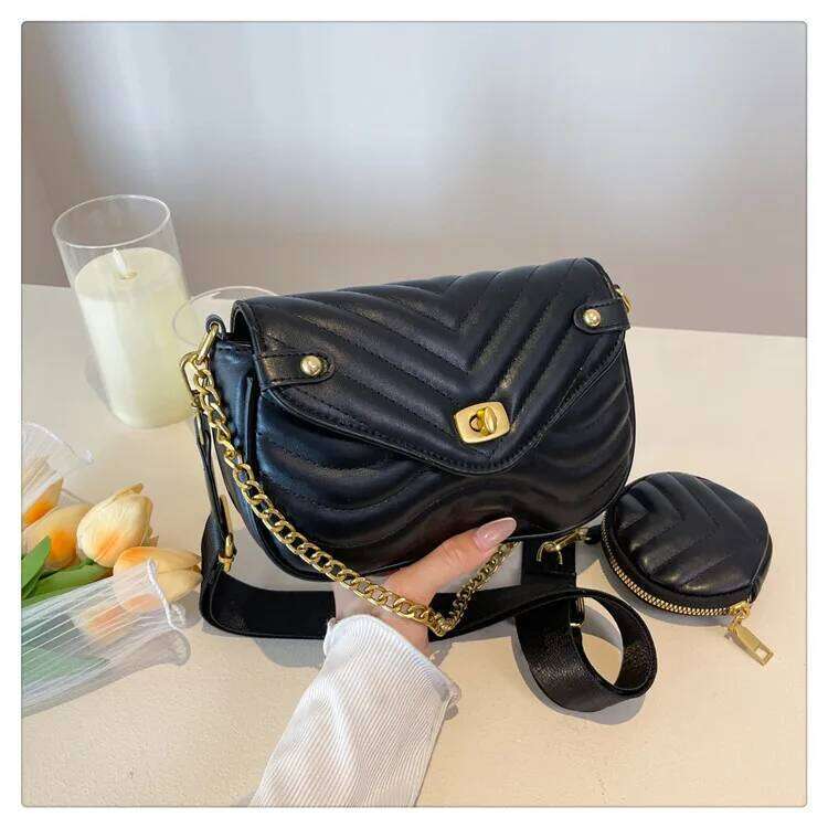 Hot Selling New Soft Leather Shoulder Bag Niche Design Crossbody Purse For Women Hand Carry Versatile Designer Bags