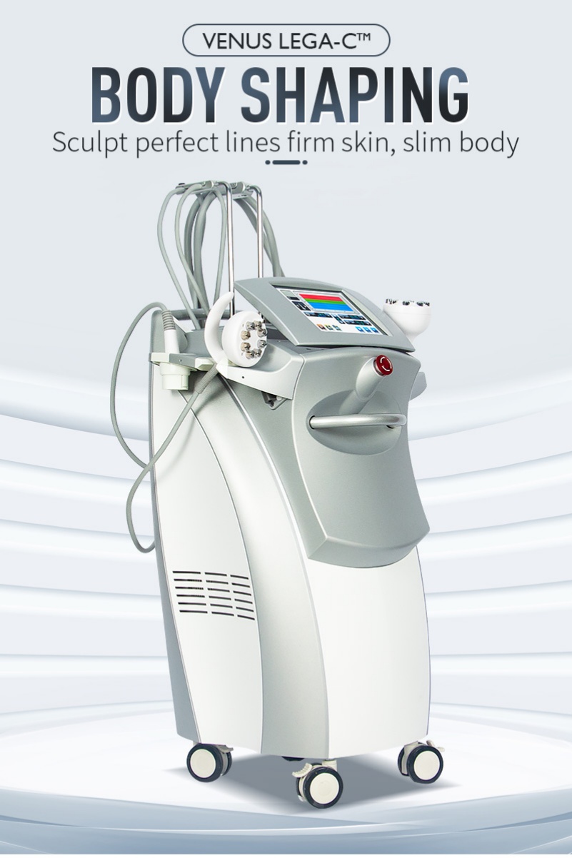 Venus Legacy Boby Handle Shape Multifunctional Vacuum Roller Sculpting Slimming Massage Body Shaping Machine For Fat Reduction