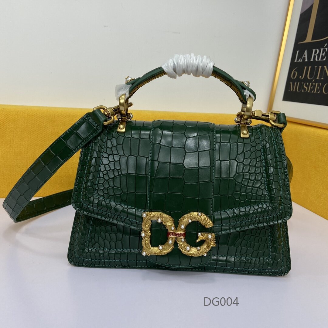 Free shipping designer DG Summer New Women Single Shoulder Bag Crossbody Bag Chain Bag Women Bag Crocodile Leather Women Bag Dionysian Women Bag