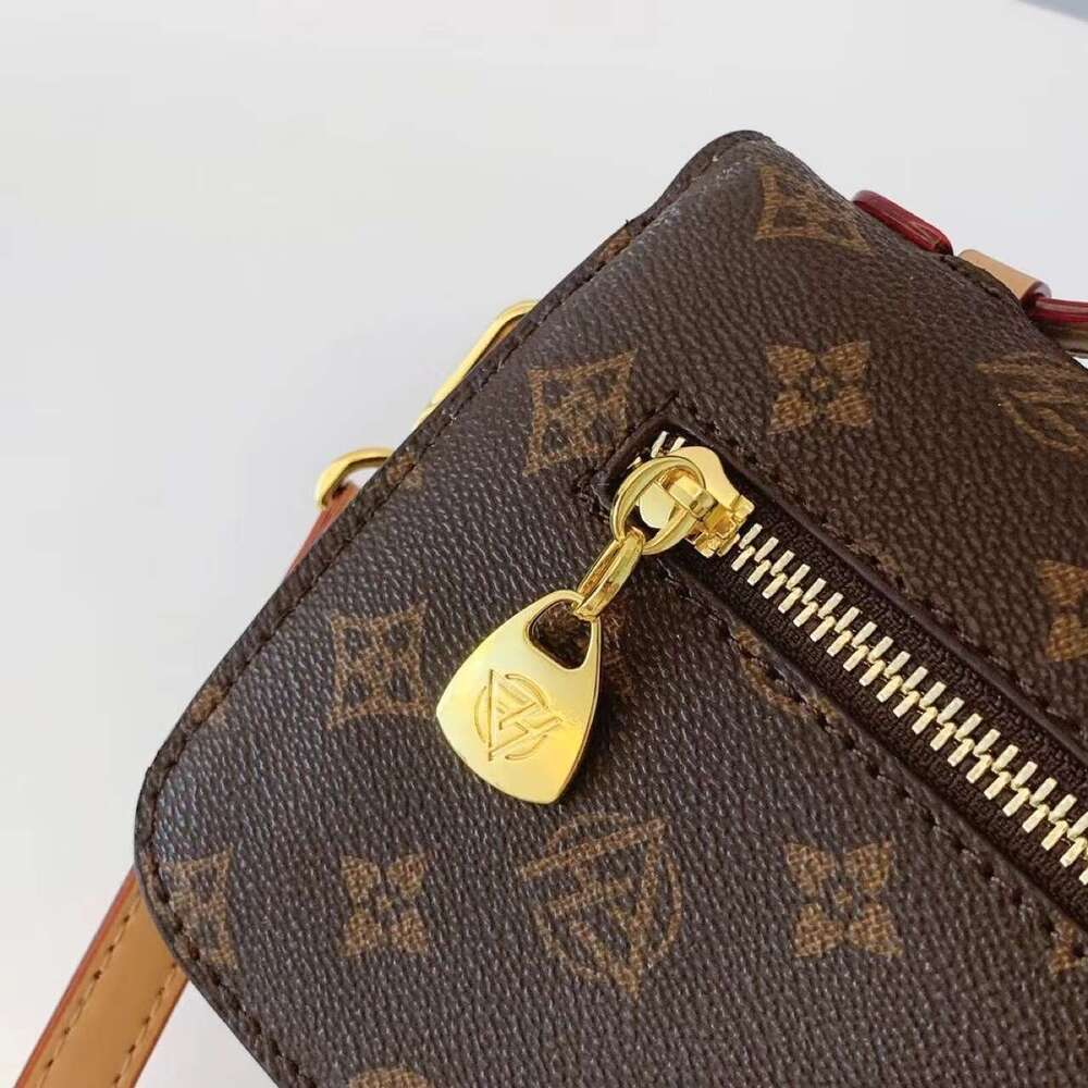Louis Fanghua for Women 2024 Trendy Versatile Small Square Bag Casual Printed Single Shoulder Crossbody Handbag