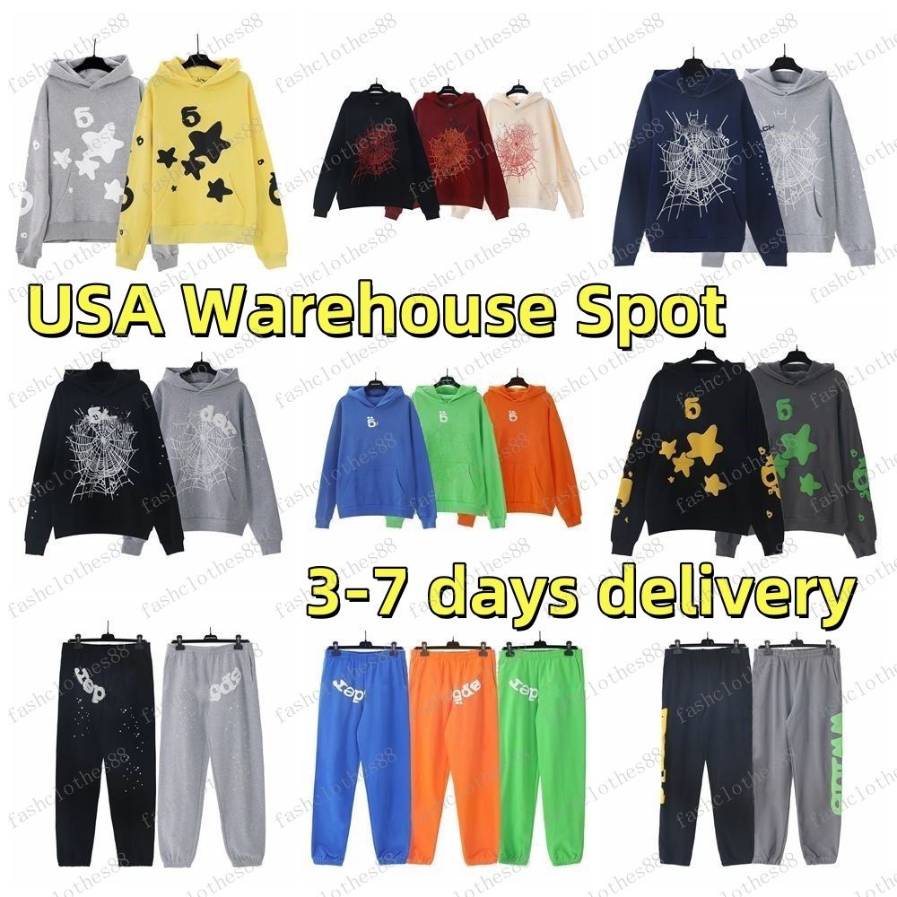 New 5A spider hoodie Mens Hoodie for men Sweatshirts Hoody Young Thug Women polo Web Hoodies Tracksuit Puff Print Pullover