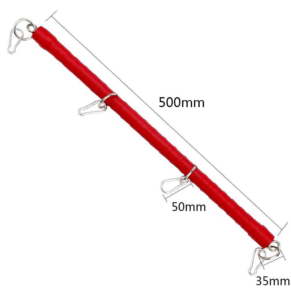 Stainless Steel Metal Adjustable Spreader Bar Bondage Set Unisex Hogtie Hand Ankle Cuffs Fetish BDSM Restraints Shackles Sex Toy W250813