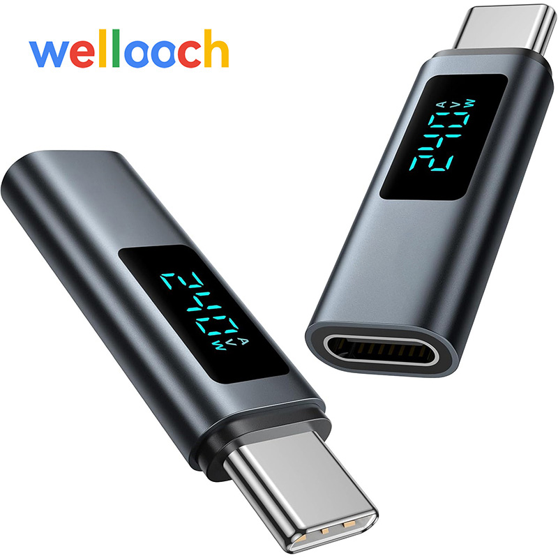 High-Speed 40GBPS USB Type-C Charger Connector - Supports Up To 240 Watts of Quick Charge Output