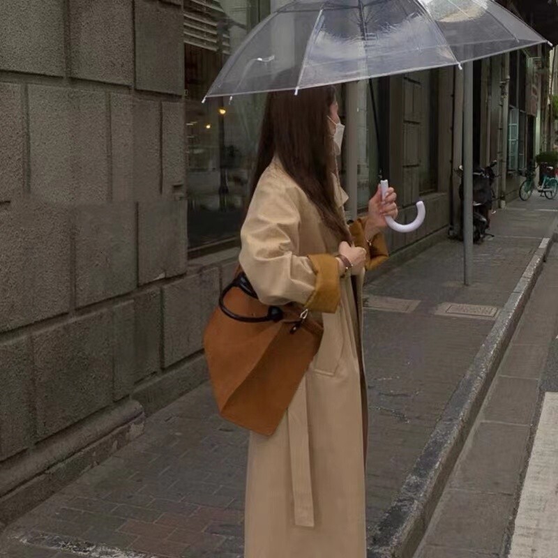 for Women Heymaymay Same Style Quality Color-Block Capacity Commuter Handbag Single Shoulder Crossbody Large Bag ddmymarket