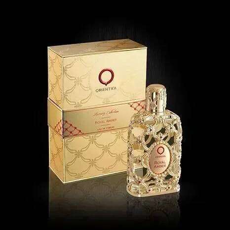 Orientica Royal Amber Rouge Oud Saffron Men Women Eau De spray Unisex Neutral Glass Bottle Rose Cologne long lasting smell X250813