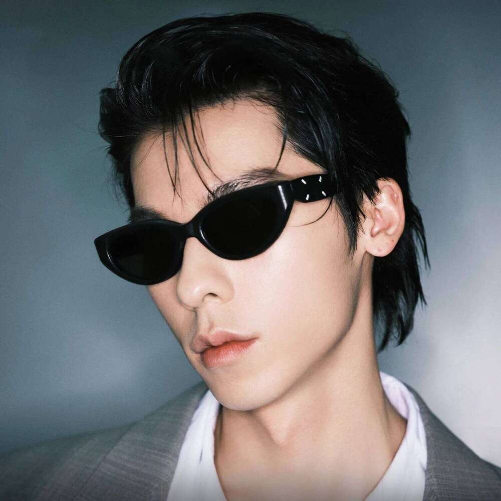 Cat Eye Polarized Men Women Retro High Quality Nylon UV Protection Brand Acetate Sunglasses