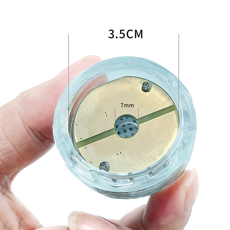 Set of 10 Pcs Disposable Fractional Radio Frequency Tips (RF) Nano cartridges with 10, 25 & 64 Pins Gold Needle for Skin Rejuvenation Microneedle