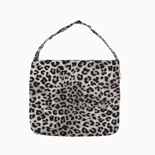 2025 New Designer Leopard Canvas Shoulder Bag Fashion Multi functional Women's Underarm Bag