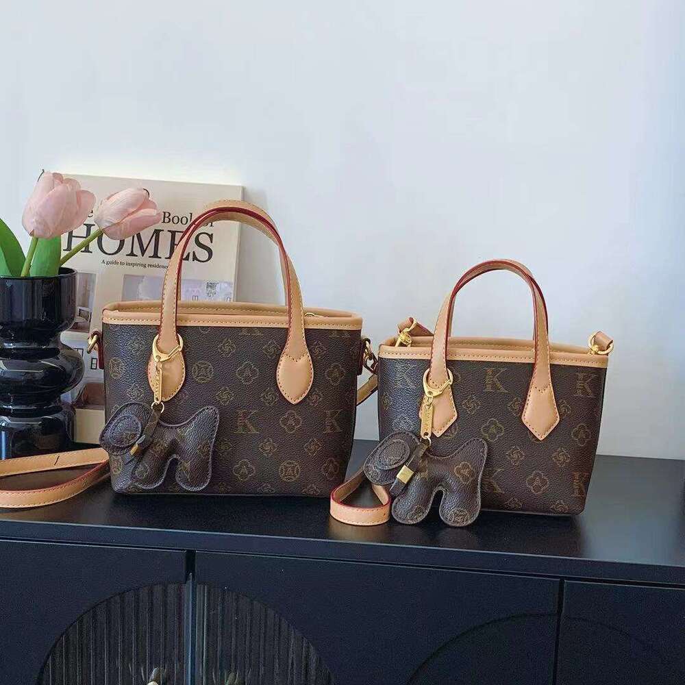 Gutiko 2024 New Crossbody for Women, Internet Celebrity Basket Bag, High-Value Printed Stylish Korean Small Bag