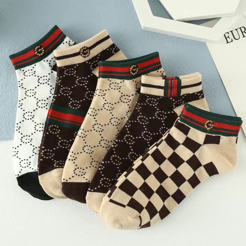 Summer Thin Deodorant Short Ins Versatile High Appearance Korean Style Cool Trend Low Cut Men's Boat Socks