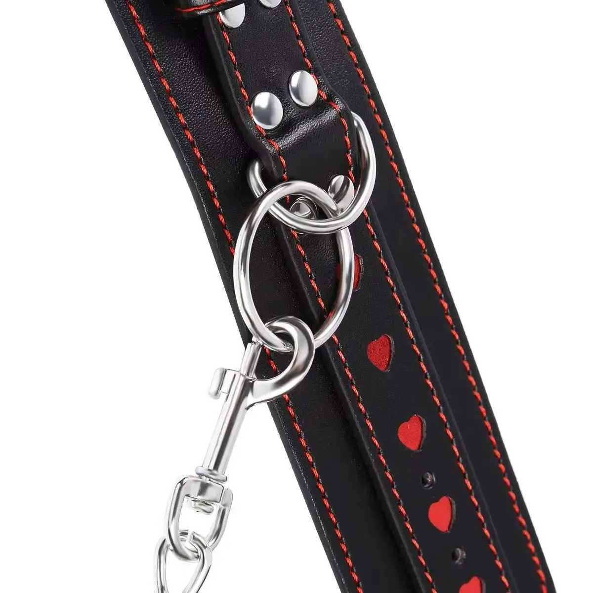 Adjustable Hogtie Handcuffs Restraints Heart Bedroom Adults Erotic Bondage BDSM Set Love Toy Couple Game XJ250813