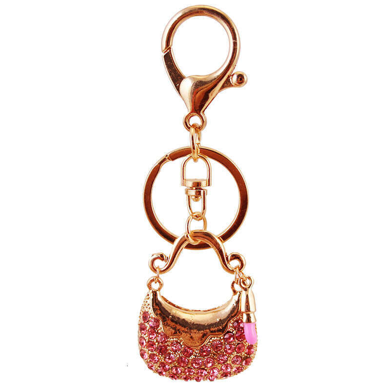 Alloy Handbag Car Women's Bag Accessories Keychain Metal Pendant Small Gift 1187