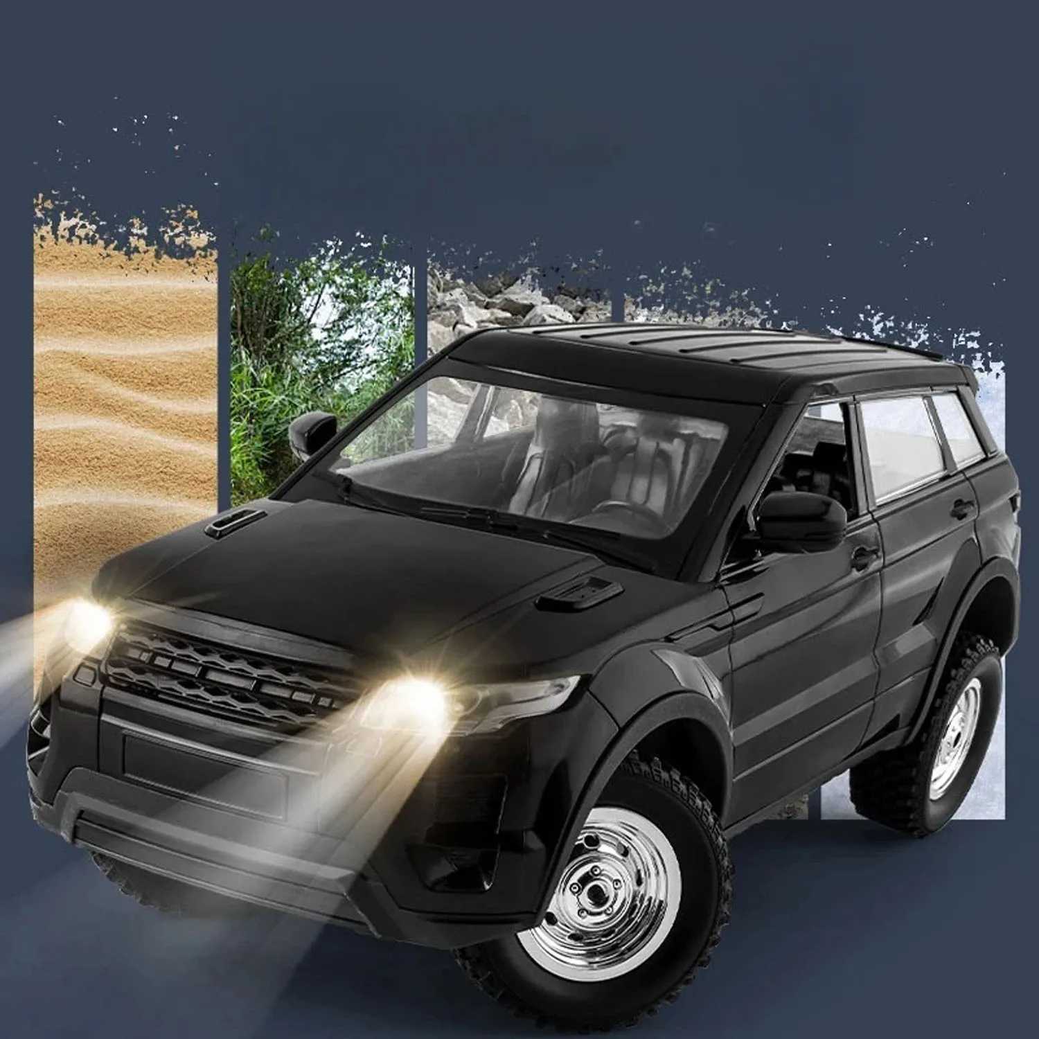 Gifts LDRC 4x4 1/14 RC Crawler Car 4WD Radio Control Off-road Vehicles Model LD1299 Car Model with Light System Toy for Boys Z250813