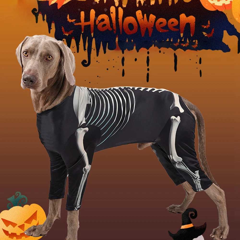 Dog Halloween Costumes Machine Washable Transforming Clothes High Elasticity Soft and Smooth Tight Train Lines XJ250813