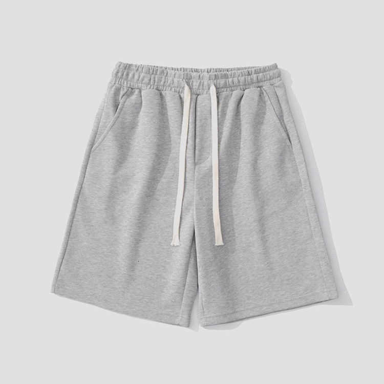 Solid-color straight-leg outdoor sports shorts for boys, summer lightweight style, five-pocket casual loose and cool casual pants